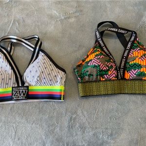 Zumba bras - small both - selling both together